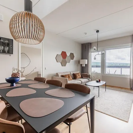 Penthouse Valsa With Private Sauna Apartman Rovaniemi