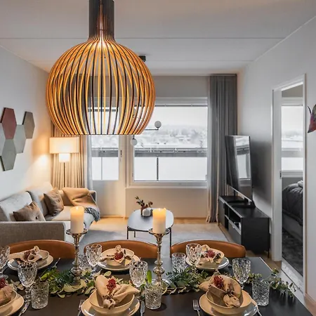 Penthouse Valsa With Private Sauna Rovaniemi
