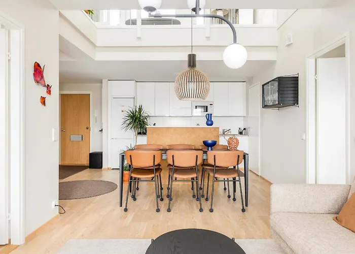 Penthouse Valsa With Private Sauna Appartement