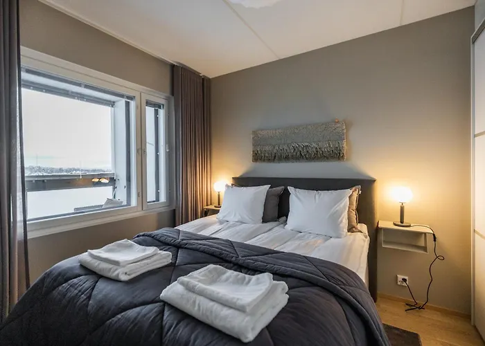 Apartament Penthouse Valsa With Private Sauna Rovaniemi