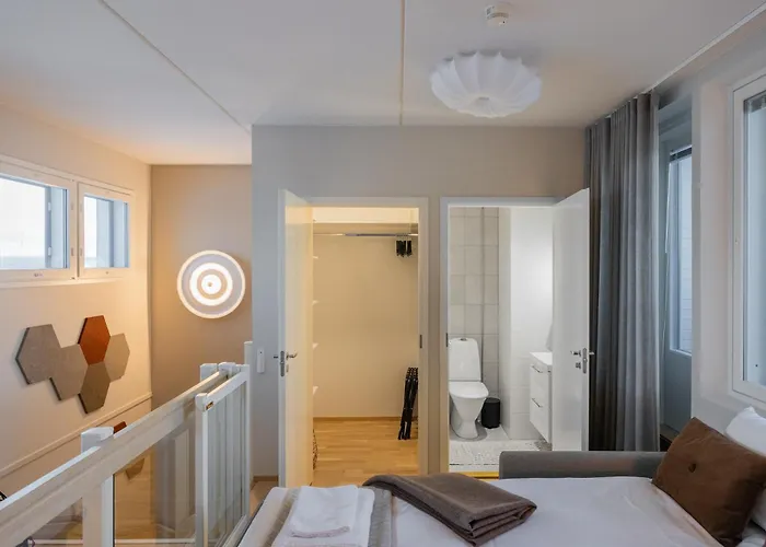 Apartament Penthouse Valsa With Private Sauna Rovaniemi